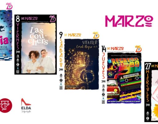 La programación del Teatro Castelar para el mes de marzo incluye dos espectaculares musicales, dos comedias y un concierto coral