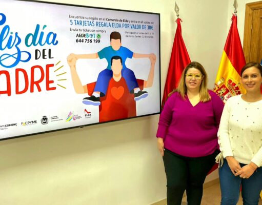Los comercios de Elda ponen en marcha una campaña para incentivar las ventas con motivo de la celebración del Día del Padre Campaña Día del Padre Elda 2024