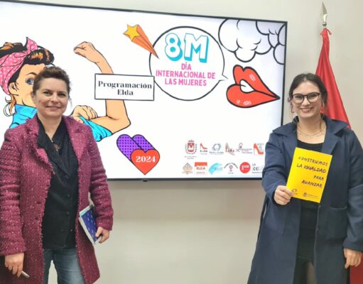 Elda ofrece una amplia programación de actividades y propuestas a lo largo del mes de marzo con motivo de la celebración del Día Internacional de la Mujer