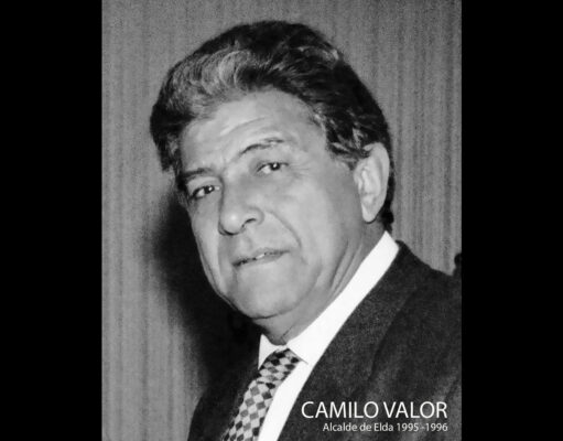 El Ayuntamiento de Elda decreta luto oficial por el fallecimiento de Camilo Valor, alcalde de la ciudad entre 1995 y 1996 Camilo Valor - Alcalde de Elda 1995 -1996