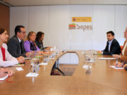 Rubén Alfaro se desplaza a Madrid para solicitar al Sepes la ampliación de la superficie de suelo industrial en Elda y urbano para vivienda social. El alcalde de Elda, Rubén Alfaro, se ha reunido con la directora general de la Entidad Pública Empresarial de Suelo (Sepes), Leire Iglesias