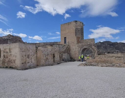 El castillo de Elda se está acondicionado para visitas permanentes Castillo de Elda 2024