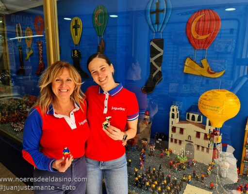 Visitamos el escaparate de Moros y Cristianos 2024 de Juguettos en Elda con más de 700 piezas de Playmobil MyC Elda 2024 Playmobil - Juguettos