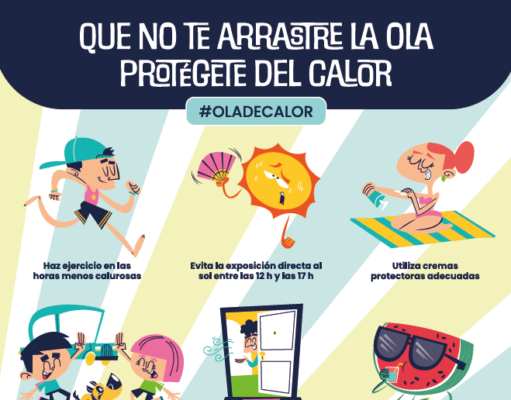 La Conselleria de Sanidad ha puesto en marcha una campaña de sensibilización dirigida a la ciudadanía para prevenir los problemas de salud ocasionados por las altas temperaturas #oladecalor