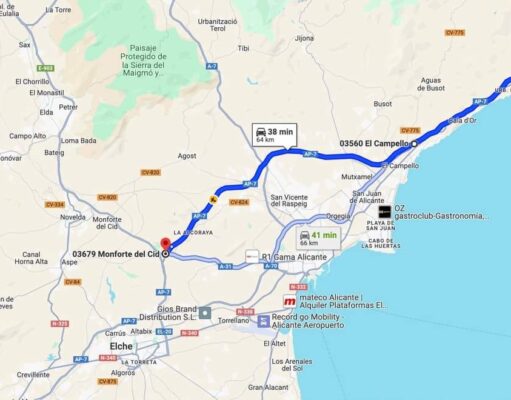 La AP-7 Circunvalación de Alicante gratis durante 3 meses La AP7 gratis en la circunvalación de Alicante