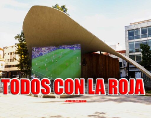 Este domingo todas y todos a la Plaza Castelar de Elda para animar a la Selección Española Todos con la Selección Española de Fútbol en Castelar - Simulación