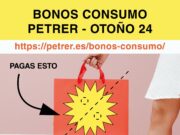 El 3 y 4 de septiembre se abrirá la inscripción para la campaña de “Bonos Consumo Otoño 2024” de Petrer “Bonos Consumo Otoño 2024” de Petrer