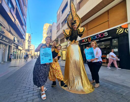 La primera edición de Elda Shopping Night llenará las calles de la ciudad el sábado 19 de octubre, de comercio, animación, música y entretenimiento