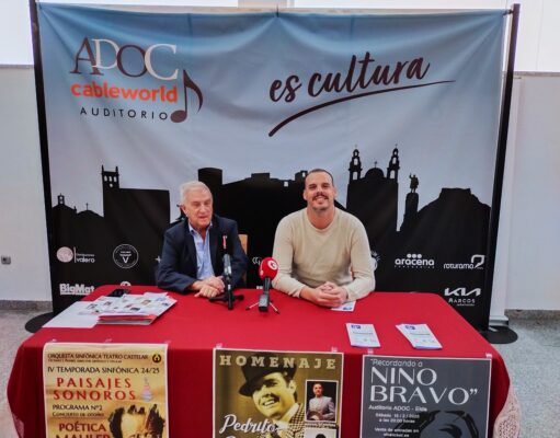 La programación del Auditorio ADOC Elda para la temporada 2024/25 incluye un homenaje a Pedrito Rico en el que participarán Alba Ed Dounia, Manuel Segura e Idejazz Big Band