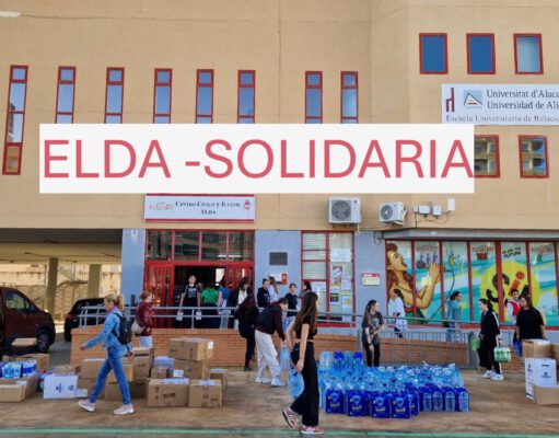 El Centro Cívico y Juvenil de Elda ha vivido esta mañana una avalancha de solidaridad por los miles de afectados por la DANA en la provincia de Valencia