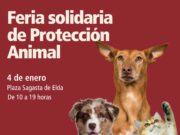La Plaza Sagasta de Elda acogerá el próximo 4 de enero la primera edición de la Feria de Protección Animal para impulsar la adopción responsable