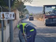 En Elda finalizan los trabajos para el asfaltado íntegro del camino que conecta con el Albergue de Animales