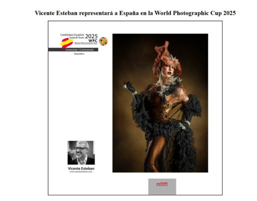 El fotógrafo eldense Vicente Esteban ha sido seleccionado para formar parte del equipo español que competirá en la World Photographic Cup 2025 Vicente Esteban, seleccionado para representar a España en la Copa del Mundo de Fotografía 2025