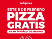 ¡Pizza gratis! Telepizza celebra el Día de la Pizza regalando porciones en 400 de sus restaurantes en toda España Telepizza Elda