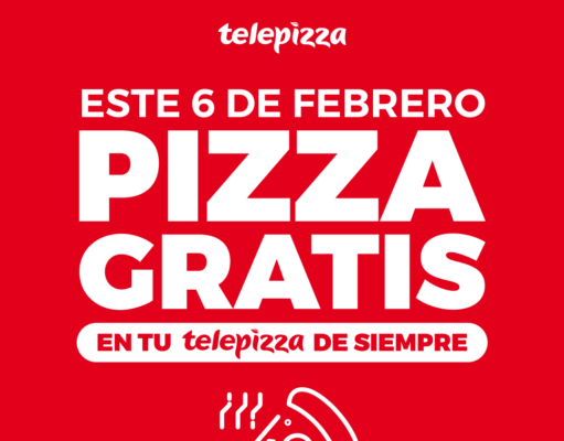 ¡Pizza gratis! Telepizza celebra el Día de la Pizza regalando porciones en 400 de sus restaurantes en toda España Telepizza Elda