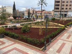 Reabren los Jardines Alcalde Vicente Maestre de Petrer tras plantar 450 arbustos y 14 árboles nuevos