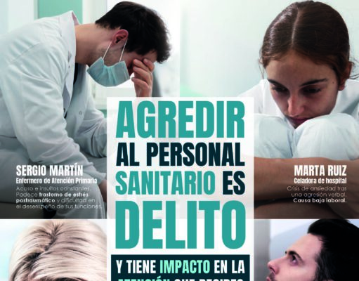 Sanidad recuerda que cualquier agresión al personal sanitario es delito y promueve una campaña de sensibilización para concienciar a la población Cualquier agresión al personal sanitario es delito