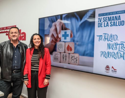 La IV Semana de la Salud de Elda se celebrará del 7 al 12 de abril con charlas, talleres y actividades. La IV Semana de la Salud de Elda se celebrará del 7 al 12 de abril