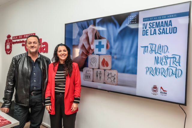 La IV Semana de la Salud de Elda se celebrará del 7 al 12 de abril