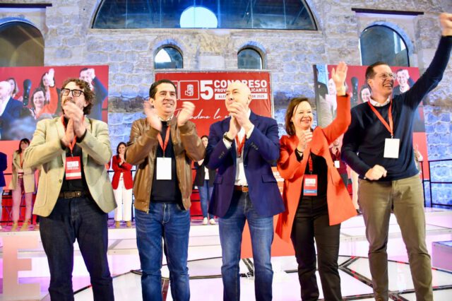 Rubén Alfaro es proclamado Secretario General del PSPV de la provincia de Alicante