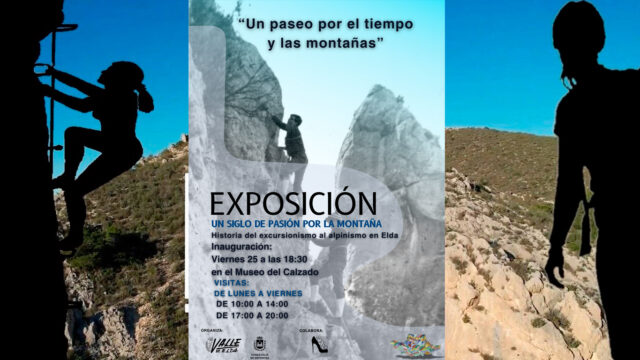 Exposición de la historia del montañismo en Elda