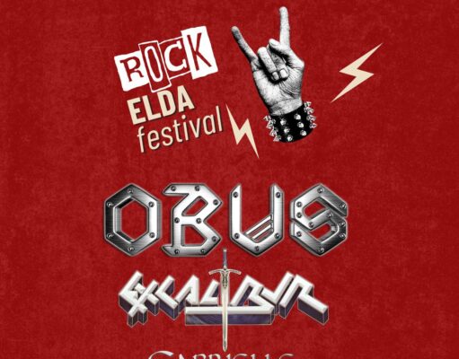 RockElda Festival el 19 de julio en la Plaza Castelar, el mejor heavy metal de la mano de Obús, Excalibur y Gabrielle de Val