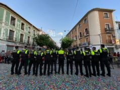 Descienden las incidencias atendidas por la Policía Local de Elda durante las fiestas de Moros y Cristianos por tercer año consecutivo