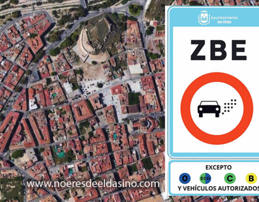 Elda avanza en la Zonas de Bajas Emisiones con nuevas señales informativas en el Casco Antiguo