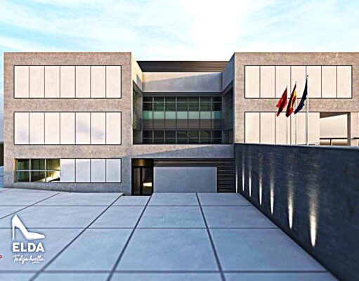 Salen a licitación las obras para la construcción de una nueva sede de la Policía Local de Elda Nueva sede de la Policía Local de Elda - Diseño