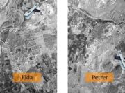 Elda y Petrer presentan unas fotografías aéreas inéditas de las dos localidades que fueron realizadas durante un vuelo del año 1935