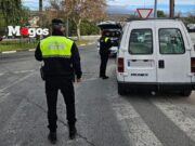 La Policía Local de Elda refuerza el control de furgonetas puesta en marcha por la DGT por el Black Friday