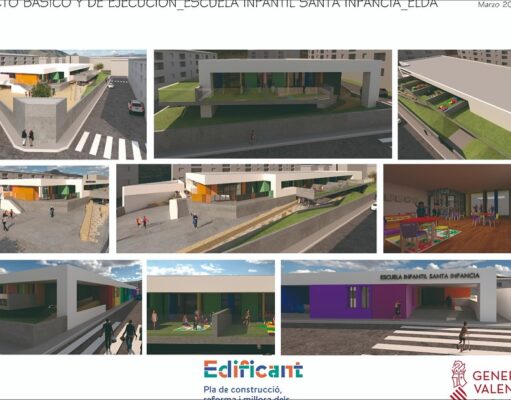 Elda: Aprobado el proyecto definitivo para construir la escuela infantil Santa Infancia Proyecto definitivo para construir la escuela infantil Santa Infancia en Elda