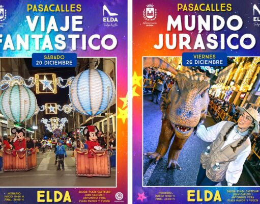 Las calles de Elda volverán a llenarse los dos próximos fines de semana de música, ambiente navideño y animación infantil