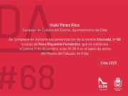 El Museo del Calzado acoge el próximo jueves la presentación del número 68 de la revista Alborada que incluye el dossier fotográfico ‘Puertas con historia de Elda’