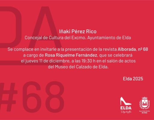 El Museo del Calzado acoge el próximo jueves la presentación del número 68 de la revista Alborada que incluye el dossier fotográfico ‘Puertas con historia de Elda’