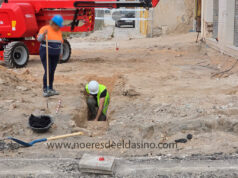 Hallan Restos Arqueológicos Durante las Obras de la Plaza en Calle Nueva con San José de Calasanz de Elda