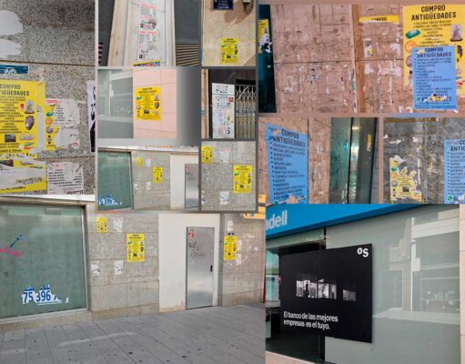 Reincidencia en la publicidad ilegal: Elda impone una nueva sanción a una empresa por carteles no autorizados en espacios públicos y privados Publicidad ilegal en las calles de Elda