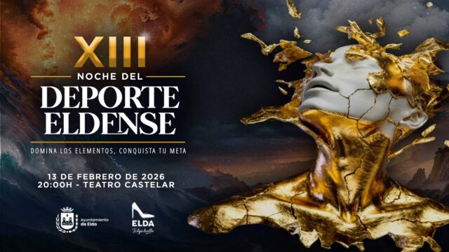 La XIII Noche del Deporte Eldense que se celebrará el 13 de febrero