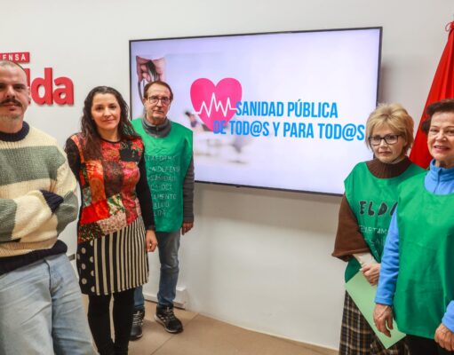 La Plataforma en Defensa de la Sanidad Pública convoca una concentración el 28 de febrero a las 11:30 h frente al Centro de Especialidades de Padre Manjón de Elda