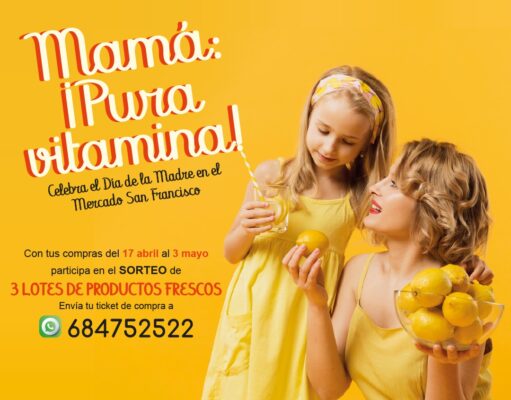 Sorteos por el Día de la Madre en los mercados de Elda